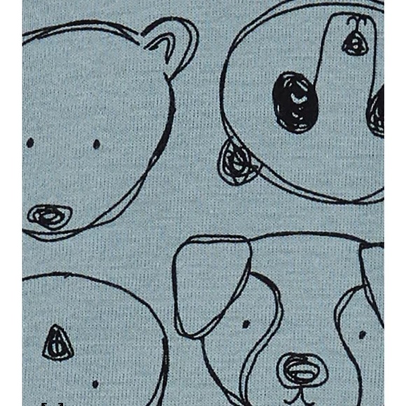 Carter's Toddler Boys Cotton Animals-Print 100%Snug Fit 1Piece Footed Pajamas 5T - Picture 4 of 9